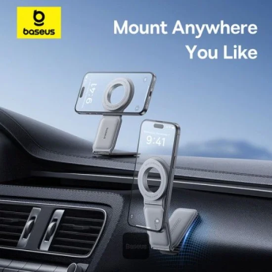 Baseus Primetrip Series C02 Mega Magnetic Car Mount Stick-On Version Os - Gray